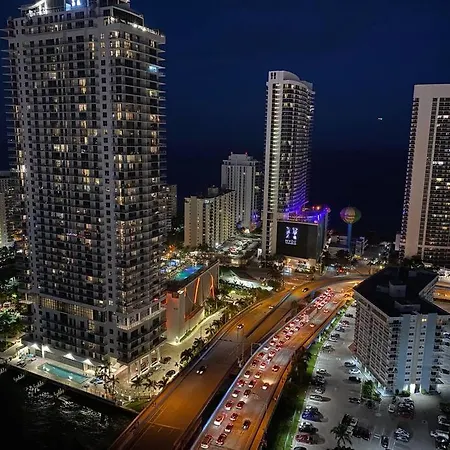 Beachwalk Studio Apartamento 2 Camas, Vistas Increibles Hallandale Beach Exterior photo